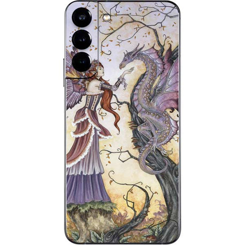 Amy Brown Dragon Charmer Fairy Galaxy S22 Plus Skin